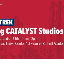 Thrive Trek: Visiting CATALYST Studios