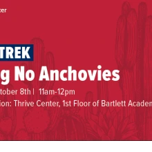 Thrive Trek: Visiting No Anchovies