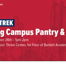 Thrive Trek: Visiting Campus Pantry & Closet